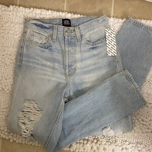 BDG Light Blue Ripped Slim straight Jeans size 25